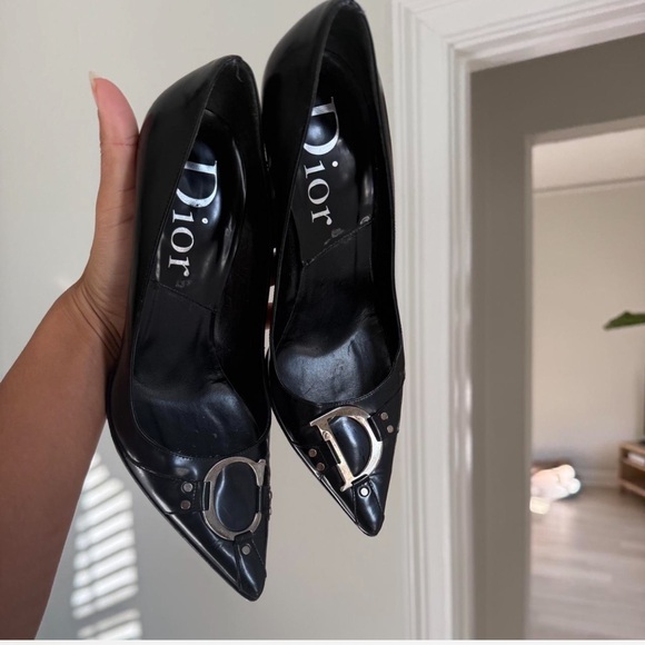 VINTAGE CHRISTIAN DIOR HEELS - Picture 5 of 8